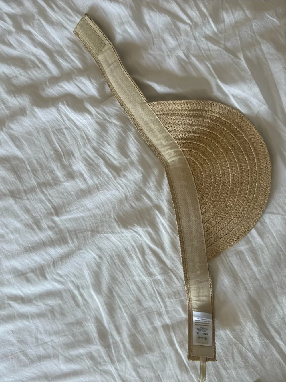 Madewell Packable Straw Visor